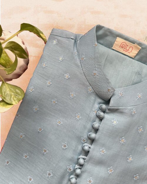 Powder Blue Kurta Set