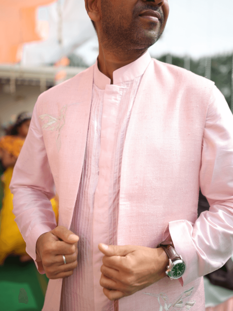 Long Bundi Jacket Set - Image 3