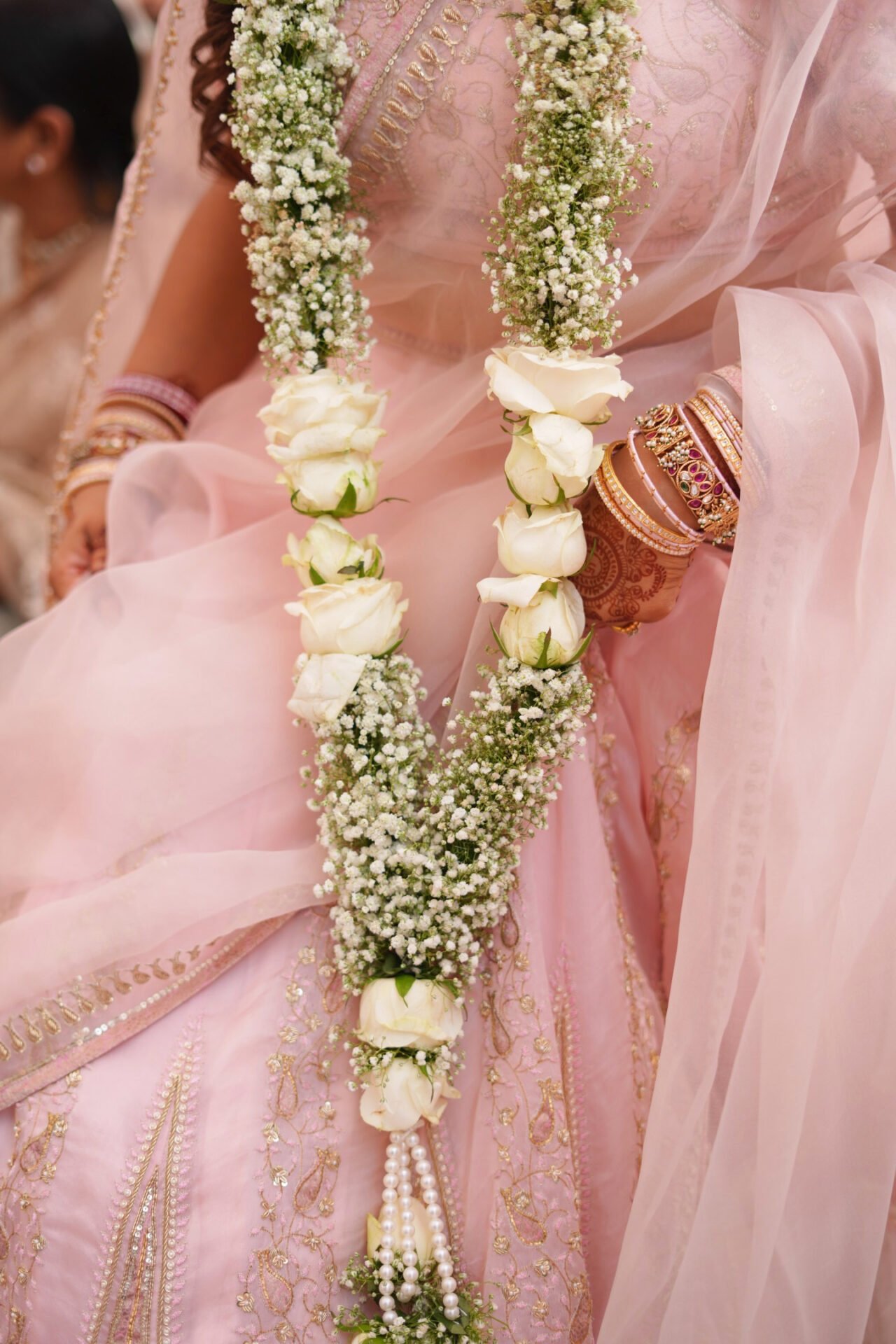 Pastel Pink Lehenga Set - Image 2