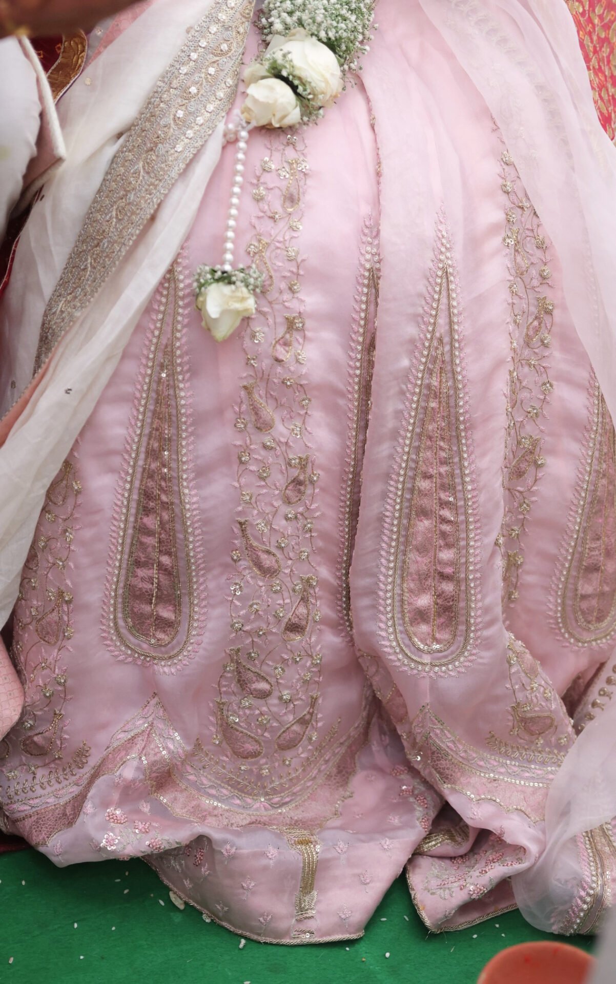 Pastel Pink Lehenga Set - Image 7