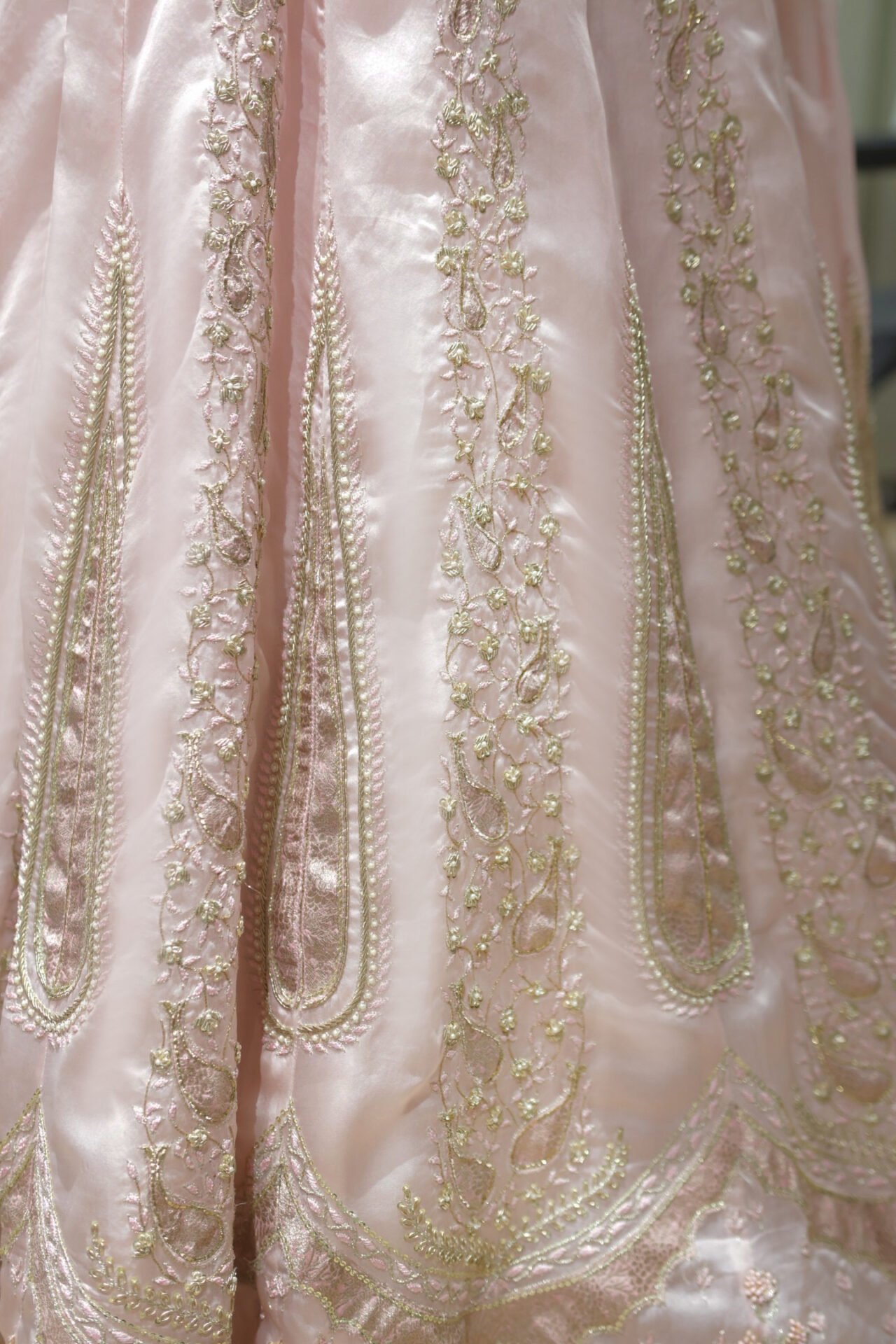 Pastel Pink Lehenga Set - Image 8