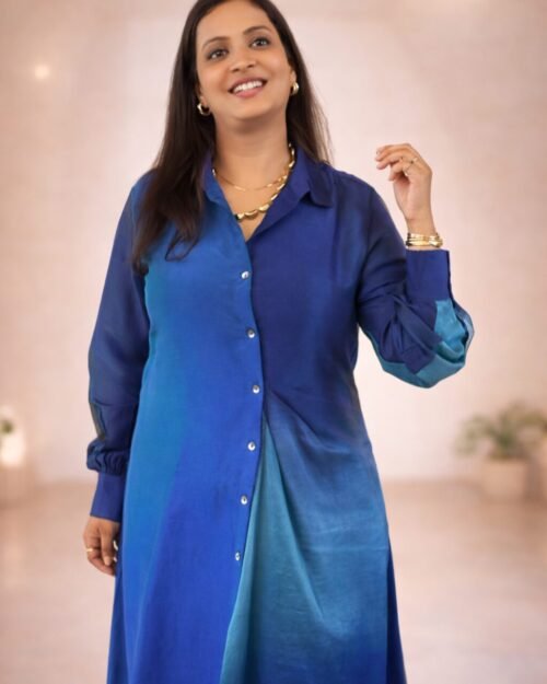 Royal Blue Ombre Co Ord Set