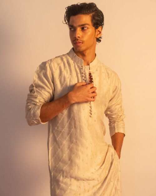 Ivory Kurta Set